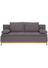 Joka Schlafsofa , Grau , Textil , Eiche , Uni , Füllung: Schaumstoff, Vlies , 200x96x88 cm , Made in Austria , Stoffauswahl , Wohnzimmer, Sofas & Couches, Schlafsofas, Dauerschläfer Sofas