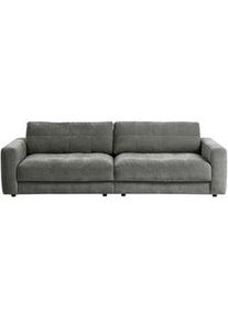 Mid.you Bigsofa , Grau , Textil , Füllung: Polyetherschaumkern, Silikon,Schaumstoff, Silikon , 264x83x126 cm , Made in EU, AGR-geprüft , Stoffauswahl, Rücken echt , Wohnzimmer, Sofas & Couches, Sofas, Bigsofas