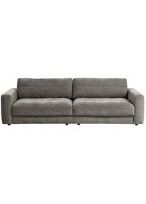 Mid.you Bigsofa , Grau , Textil , Füllung: Polyetherschaumkern, Silikon,Schaumstoff, Silikon , 264x83x111 cm , Made in Eu , Sitzqualitäten, Rücken echt , Wohnzimmer, Sofas & Couches, Sofas, Bigsofas