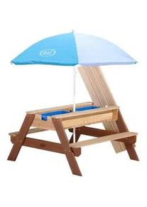 AXI Ambia Garden Sand- UND Wassertisch , Braun , Kunststoff , Hemlocktanne , 97.7x48.7x95 cm , unisex , FSC 100%, CE, EN 71 , Freizeit & Co, Gartenspielzeug, Sandspielzeug