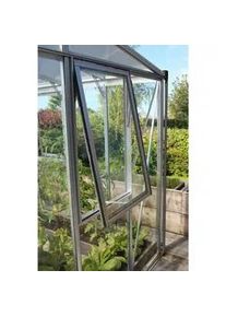 Vitavia Xxxl Seitenfensterrahmen , Alufarben , Metall, Glas , 55.4x87.6 cm , Gartenzubehör, Gartenhäuser & Gewächshäuser