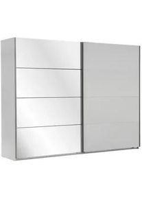 wimex Carryhome Schwebetürenschrank , Weiß , Holzwerkstoff , 2 Fächer , 225x210x65 cm , Made in Germany , Schlafzimmer, Komplette Schlafzimmer und Serien, Schlafzimmerserien