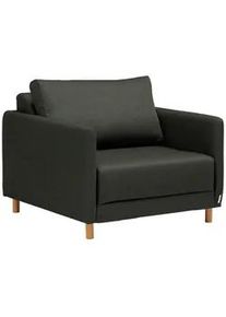 Cantus Schlafsessel , Dunkelgrün , Textil , 89x79x94 cm , Stoffauswahl, Liegefunktion , Wohnzimmer, Sofas & Couches, Schlafsofas, Schlafsessel