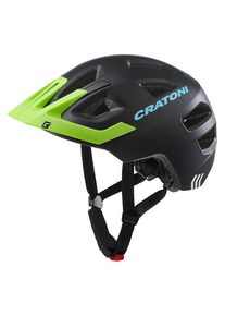 Cratoni MAXSTER PRO BLACK-LIME XS/S, 111601F1