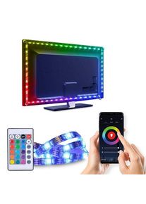 SOLIGHT WM58 LED WIFI SMART RGB PASIK PRE TV, 4X50CM, USB