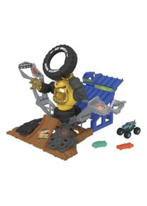 Mattel HOT WHEELS MONSTER TRUCKS MEGA-WREX VERSUS CRUSHZILLA V ARENE /25HPN71/