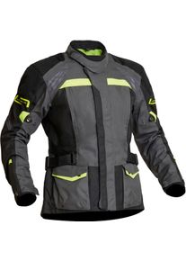 Lindstrands Transtrand, textile jacket waterproof , color: Grey/Neon-Yellow/Black , size: 52