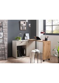 Schildmeyer Schreibtisch »Tiny Working«, praktisch im Home Office, Sideboard mit flexibler Arbeitsplatte