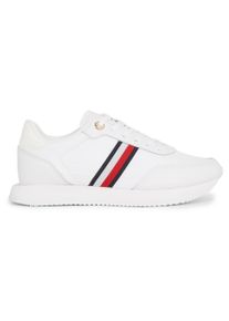 Tommy Hilfiger Sneaker »ESSENTIAL RUNNER GLOBAL STRIPES«, Freizeitschuh, Halbschuh, Schnürschuh mit seitlichen Streifen