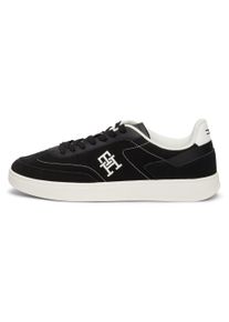 Tommy Hilfiger Plateausneaker »TH HERITAGE COURT SNEAKER SDE«, Freizeitschuh, Halbschuh, Schnürschuh mit seitlichem TH-Logo