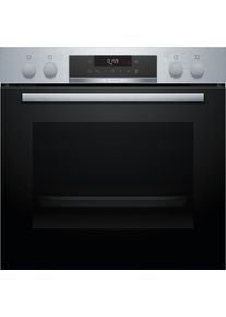 Bosch Elektro-Herd-Set »HND271AS63« mit Teleskopauszug nachrüstbar Pyrolyse-Selbstreinigung 3D Heißluft in schwarz