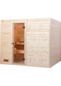 Weka Sauna »Valida«, 9 kW-Ofen mit integrierter Steuerung