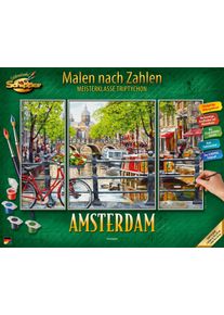 Schipper Malen nach Zahlen »Meisterklasse Triptychon - Amsterdam«, Made in Germany