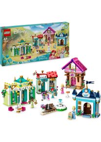 Lego® Konstruktionsspielsteine »Disney Prinzessinnen Abenteuermarkt (43246), Lego Disney Princess«, (817 St.), Made in Europe