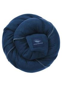 Wickelkinder manduca Tragetuch , Blau , Textil , 12x22x17 cm , Gots , atmungsaktiv, elastisch , Baby On Tour, Babytragen & Tragetücher