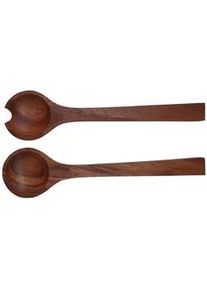 Homeware Profession. Salatbesteck , Akaziefarben , Holz , Akazie , Schichtholz , 30 cm , Lfgb , lebensmittelecht , Besteck, Salatbesteck
