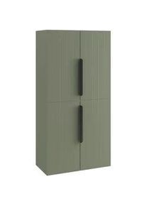 Xora Hochschrank , Pastellgrün , Metall , 76x153.6x38.8 cm , Zusatzausstattung erhältlich, hängend, Typenauswahl , Badezimmer, Badmöbel, Hochschränke