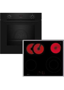 Neff Backofen-Set N 30/N 50 »B1CCC0AK0« mit Teleskopauszug nachrüstbar in schwarz