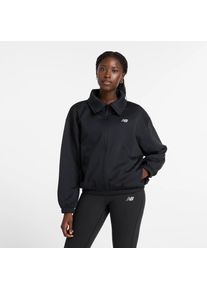New Balance Dames Functionele fleece jas zwart / wit L