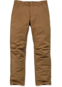 Carhartt Full Swing Cryder Dungaree, textielbroek , kleur: bruin , maat: W34/L36