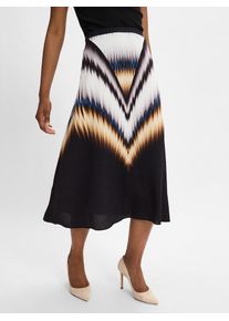 Taifun Dames Rok geel / zwart / wit 36