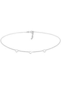 Elli - Elli Halskette Choker Herz Cut Out Liebe Romantik 925 Silber Ketten Damen