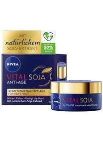 Nivea - VITAL Soja Anti-Age Straffende Nachtpflege Gesichtscreme 50 ml Damen