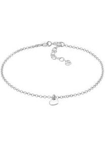 Elli - Herz Liebe Romantik Erbskette 925 Silber Armbänder & Armreife Damen