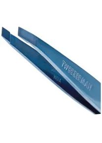 Tweezerman - Slant Tweezer - Schräg, Bell Bottom Blue Pinzette