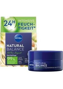 Nivea - Natural Balance Regenerierende Nachtpflege Gesichtscreme 50 ml Damen