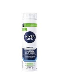 Nivea - Nivea MEN Sensitiv Rasier- & Enthaarungscreme 200 ml Silber Herren