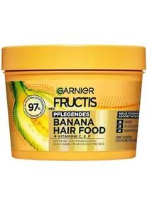 Garnier - Fructis Banana Hair Food 3in1 Maske für trockenes Haar Haarkur & -maske 400 ml