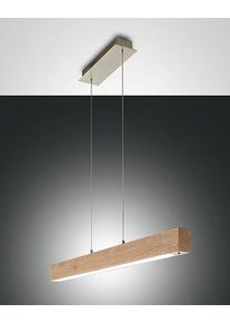 Fabas Luce Badia LED-Pendelleuchte Hängelampe Deckenleuchte 43W Eichenholz