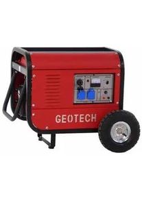 GeoTech GGSA3000ES - Stromerzeuger mit Rädern und AVR-Regelung und Elektrostarter 2.7 kW - Dauerleistung 2.5 kW einphasig