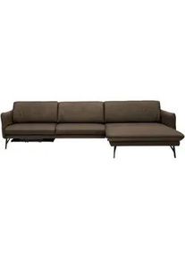 himolla Ecksofa , Olivgrün , Leder , Echtleder , Rindleder , Uni , Ottomane rechts, L-Form , 330x174 cm , Blauer Engel, Goldenes M, Made in Germany, Emas , Typenauswahl, Lederauswahl, Stoffauswahl, seitenverkehrt erhältlich, Hocker erhältlich, Rücken echt , Wohnzimmer, Sofas & Couches, Wohnlandschaften, Ecksofas