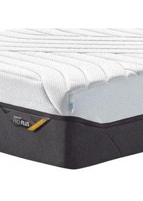 Tempur Matratze PRO Pl.med.firm.hybr. , Anthrazit, Weiß , Textil , Füllung: Viskoelastischer Kern , rechteckig , 140x200 cm , Über- und Sondergrößen erhältlich, Bezug abnehmbar/waschbar, für verstellbare Lattenroste geeignet, alternative Größen erhältlich, Bezug rundum abnehmbar , Schlafzimmer, Matratzen, Viscomatratzen