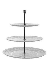 Ambia Home Etagere , Glas , rund , Geschirr, Tischkultur & Serviergeschirr, Etageren