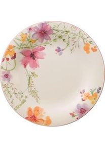 Villeroy & Boch Villeroy & Boch Speiseteller , Multicolor , Keramik , Floral , rund , Geschirr, Teller, Speiseteller