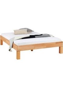 Mid.you Futonbett , Kernbuche , Holz , Kernbuche , massiv , 140x200 cm , für Rollrost geeignet, für Lattenrost geeignet , Schlafzimmer, Komplette Schlafzimmer und Serien, Schlafzimmerserien