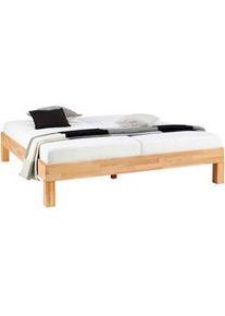 Mid.you Futonbett , Kernbuche , Holz , Kernbuche , massiv , 180x200 cm , für Rollrost geeignet, für Lattenrost geeignet , Schlafzimmer, Komplette Schlafzimmer und Serien, Schlafzimmerserien