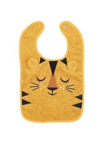 Patinio Lätzchen , Gelb , Textil , Tiger , 25x40 cm , Gots, Oeko-Tex® Standard 100 , Schlafen, Babytextil-Kollektionen