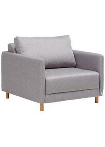 Cantus Schlafsessel , Grau , Textil , 89x79x94 cm , Liegefunktion, Stoffauswahl , Wohnzimmer, Sofas & Couches, Schlafsofas, Schlafsessel