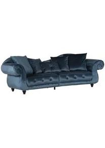 Livetastic Bigsofa , Blau , Textil , Uni , 288x110x100 cm , Made in Eu , Rücken echt , Wohnzimmer, Sofas & Couches, Sofas, Bigsofas