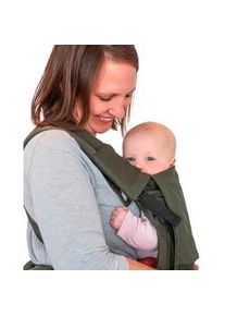 Schmusewolke Babytrage , Olivgrün , Textil , Füllung: Polyester , unisex , Rückentragefunktion, Hüfttragefunktion, Bauchtragefunktion, gepolsterter Schultergurt, Schultergurte über Kreuz tragbar , Baby on Tour, Babytragen & Tragetücher