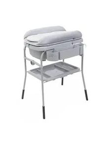 Chicco Babybadewanne , Grau , Metall, Kunststoff , 63.5x103x82 cm , Pflegen, Baden, Babybadewannen