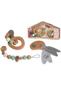 Simba Greifling , Multicolor , Holz, Kunststoff, Textil , Buche , 29x14x4.2 cm , Spielzeug, Babyspielzeug, Greiflinge & Rasseln