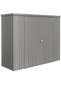 BioHort Geräteschrank , Grau , Metall , 227x182.5x83 cm , Qualität aus Österreich , Freizeit & Co, Heimwerken, Werkstatteinrichtung, Werkzeugschränke