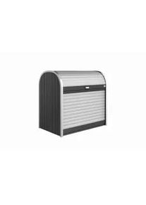 BioHort Geräteschrank , Silberfarben, Dunkelgrau , Metall , 117x109x73 cm , Qualität aus Österreich , Freizeit & Co, Heimwerken, Werkstatteinrichtung, Werkzeugschränke