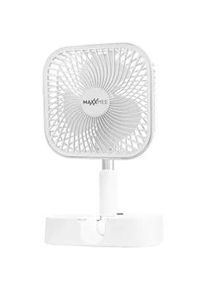 Xxxl Mini-Ventilator Maxxmee , Weiß , Metall, Kunststoff , 19.7x9.3x19.7 cm , Elektrogeräte, Kühlgeräte, Ventilatoren