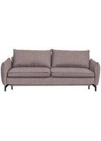 Novel Schlafsofa , Braun , Textil , Füllung: Schaumstoff , 224x89x105 cm , Stoffauswahl , Wohnzimmer, Sofas & Couches, Schlafsofas, Sonstige Schlafsofas